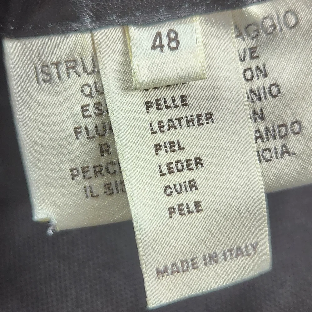 Kiton split leather jacket - Picture 3 of 13